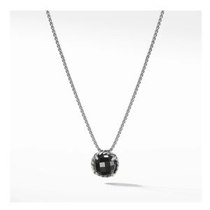 Châtelaine® Pendant Necklace with Black Onyx, 17" Length